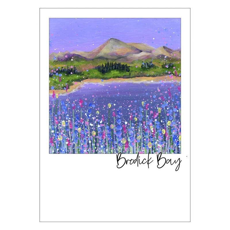Brodick Bay, Isle of Arran  Postcard