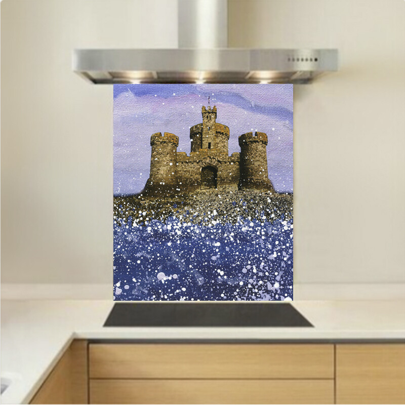 Art - Glass Kitchen Splashback - Tower of Refuge