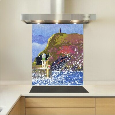 Art - Glass Kitchen Splashback - Port Erin
