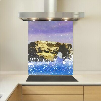 Art - Glass Kitchen Splashback - Marsden Rock