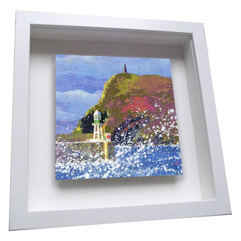 Port Erin Framed Ceramic Tile