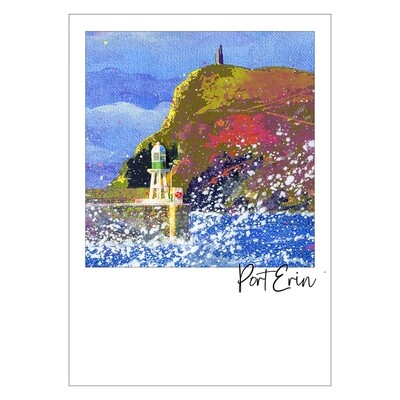 Port Erin Art Postcard