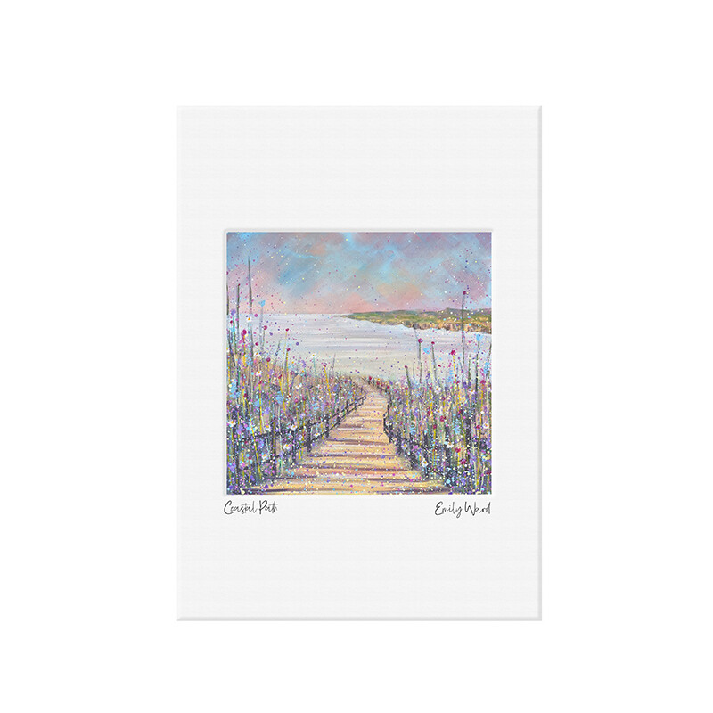 Coastal Path Mini Print A4