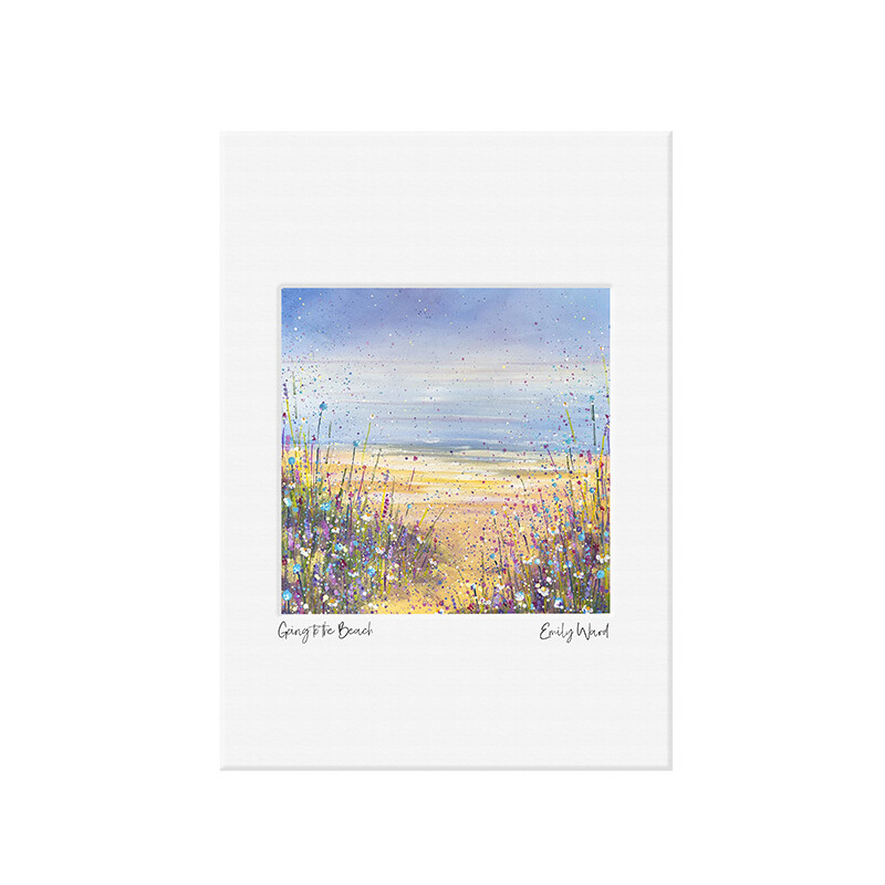 Going to the Beach Mini Print A4