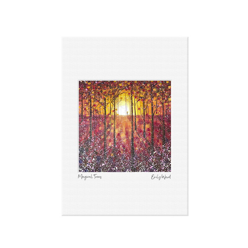 Magical Trees  Mini Print A4