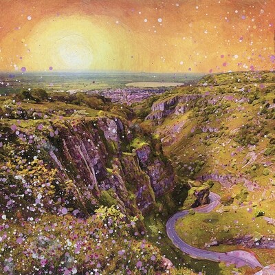 Cheddar Gorge Canvas Print
