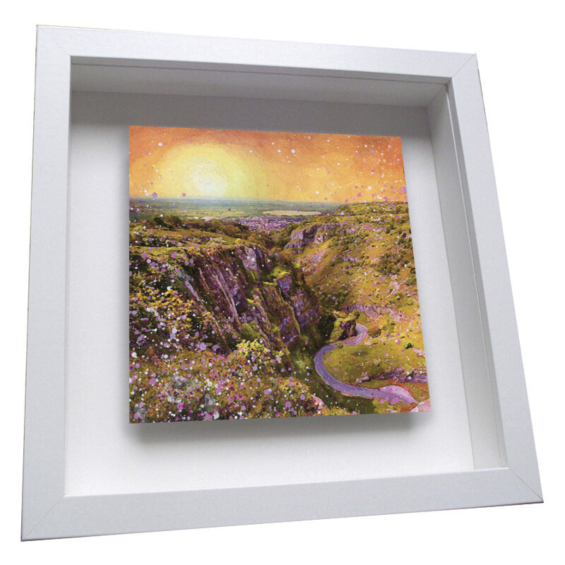 Cheddar Gorge Framed Ceramic Tile