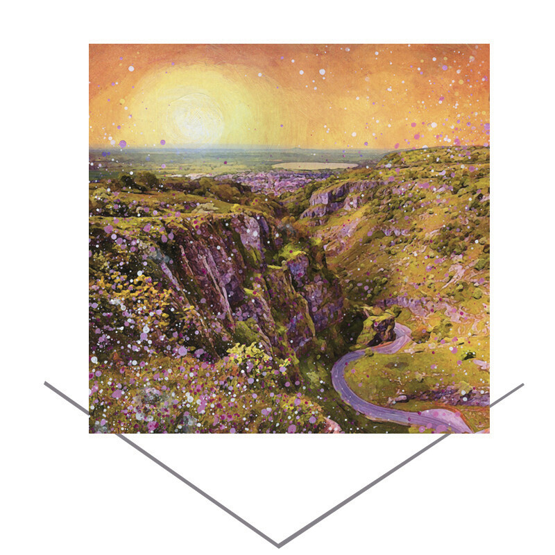 Cheddar Gorge  Greeting Card