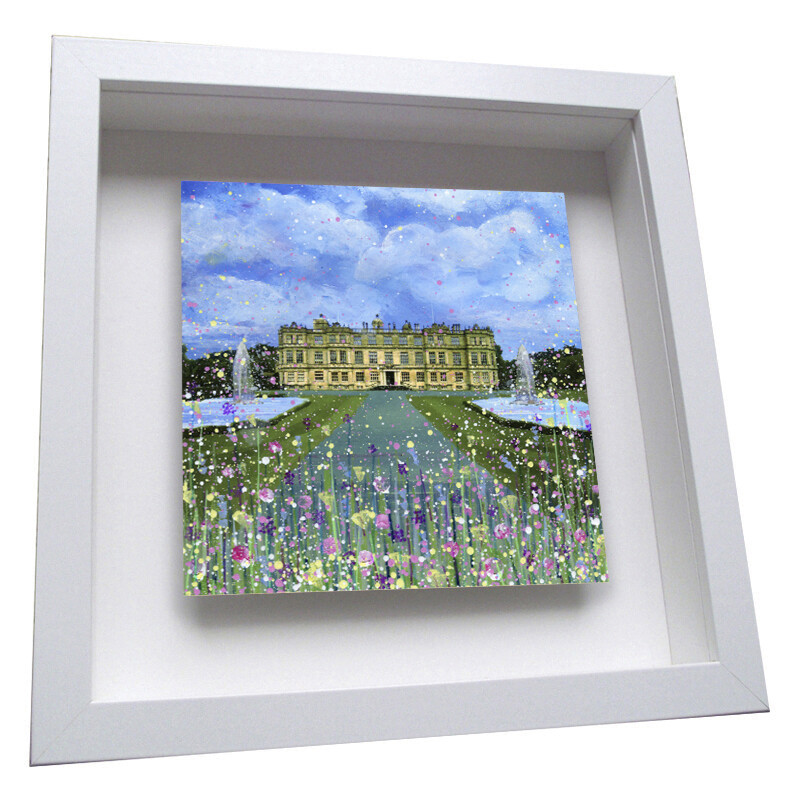 Longleat House Framed Ceramic Tile
