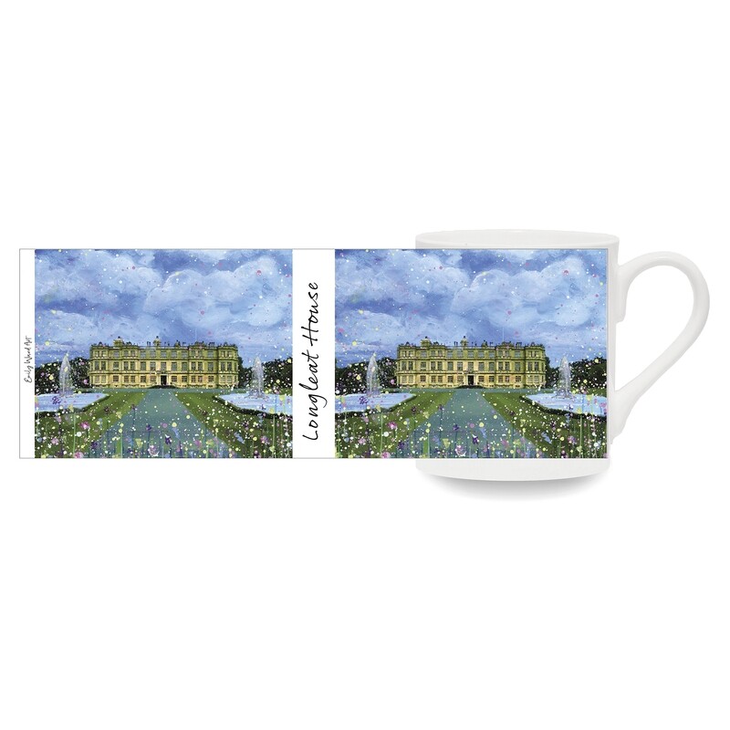 Longleat House Bone China Cup