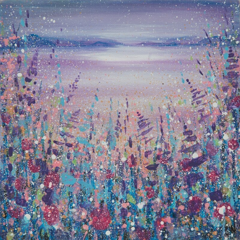 Moonlight over the Mountains  Original Painting