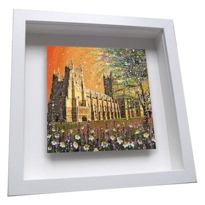 Canterbury Cathedral Framed Ceramic Tile