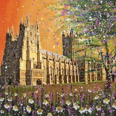 Canterbury Cathedral Canvas Print
