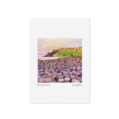 Giant's Causeway - Pink - Open Edition Print