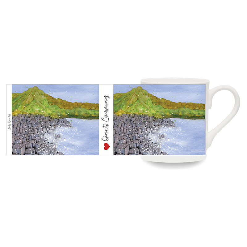 Giant's Causeway Bone China Cup