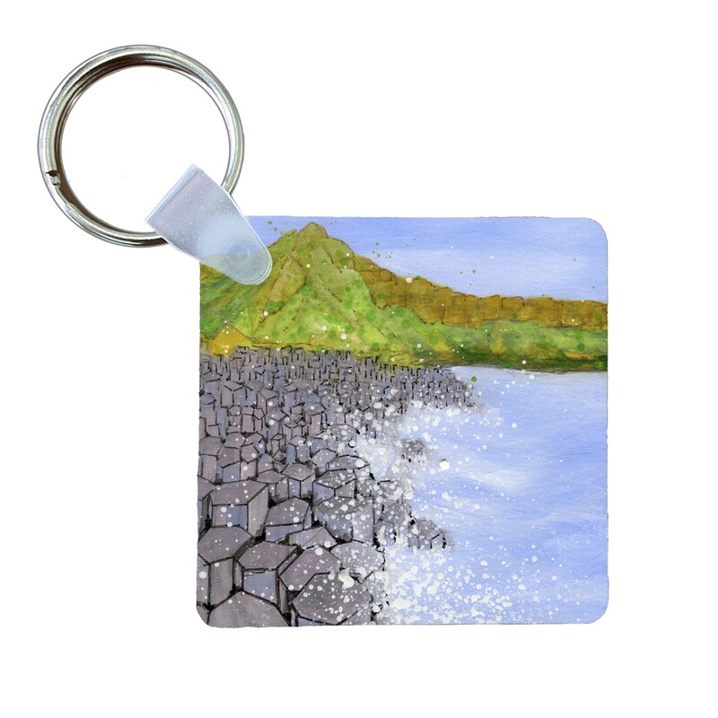 Giant's Causeway Keyring