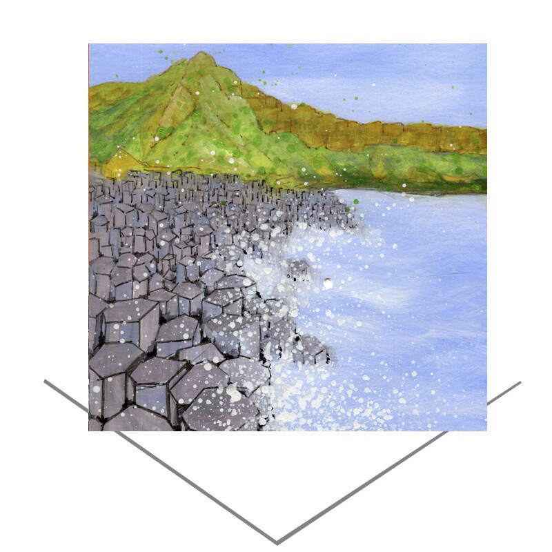 Giant's Causeway Greeting Card