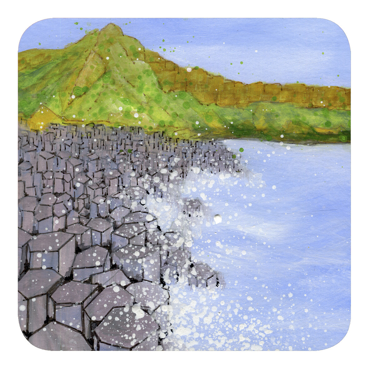 Giant's Causeway Magnet