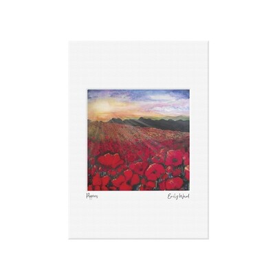 Poppies Mini Print A4
