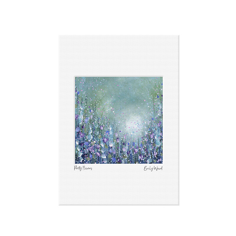 Pretty Flowers Mini Print A4