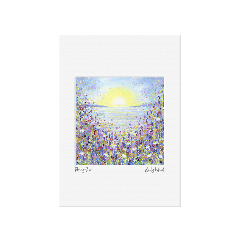 Rising Sun  Mini Print A4