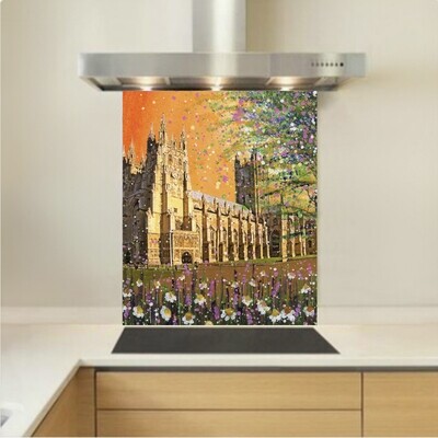 Art - Glass Kitchen Splashback - Canterbury Cathedral