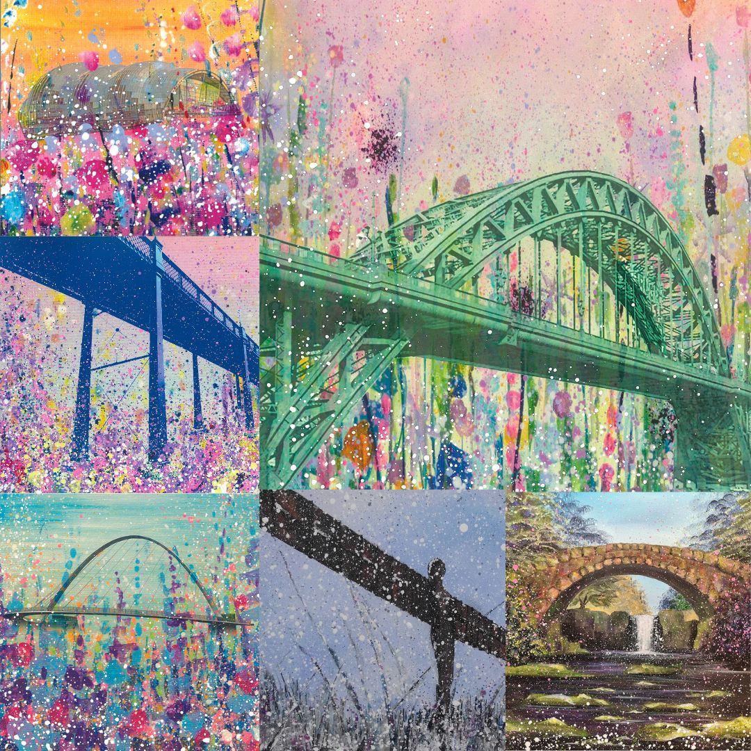 Pack of 6 Greeting Cards Newcastle & Gateshead