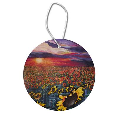 Sun on the Sunflowers Hanging Pendant Decoration