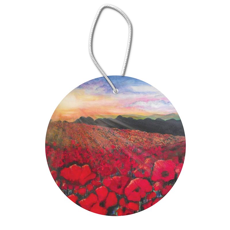 Poppies Hanging Pendant Decoration