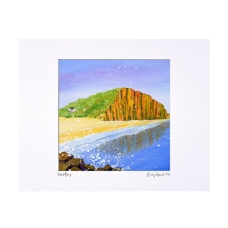 West Bay, Dorset Limited Edition Print
