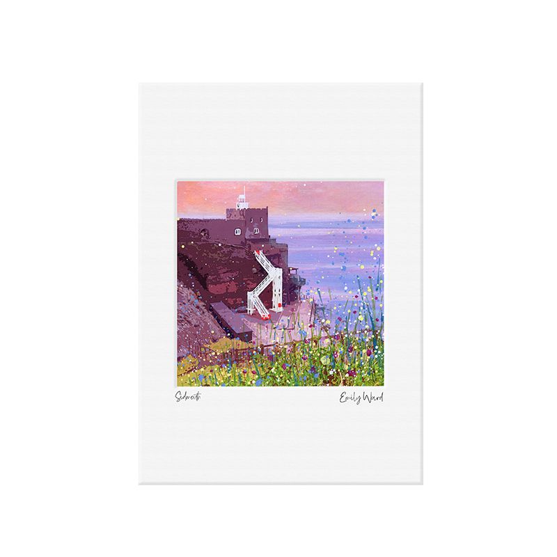 Jacob's Ladder, Sidmouth, Open Edition Print
