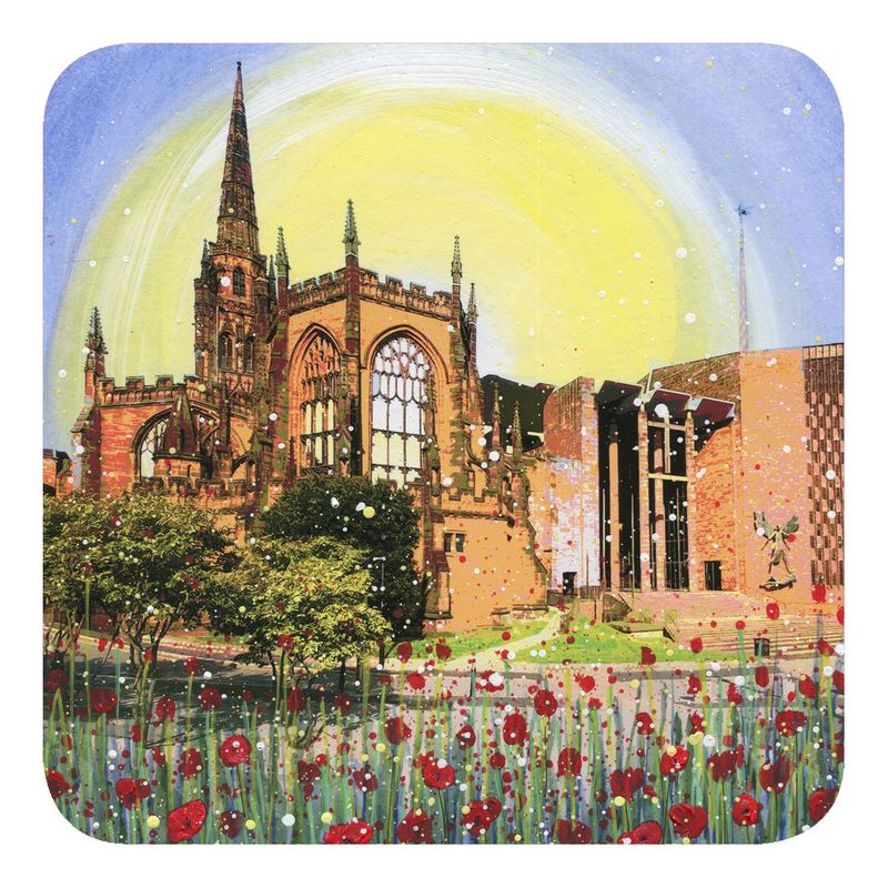 Coventry Cathedral Coaster