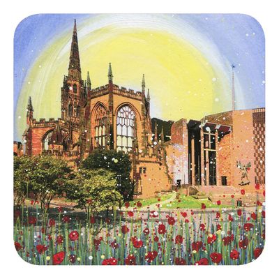 Coventry Cathedral Coaster