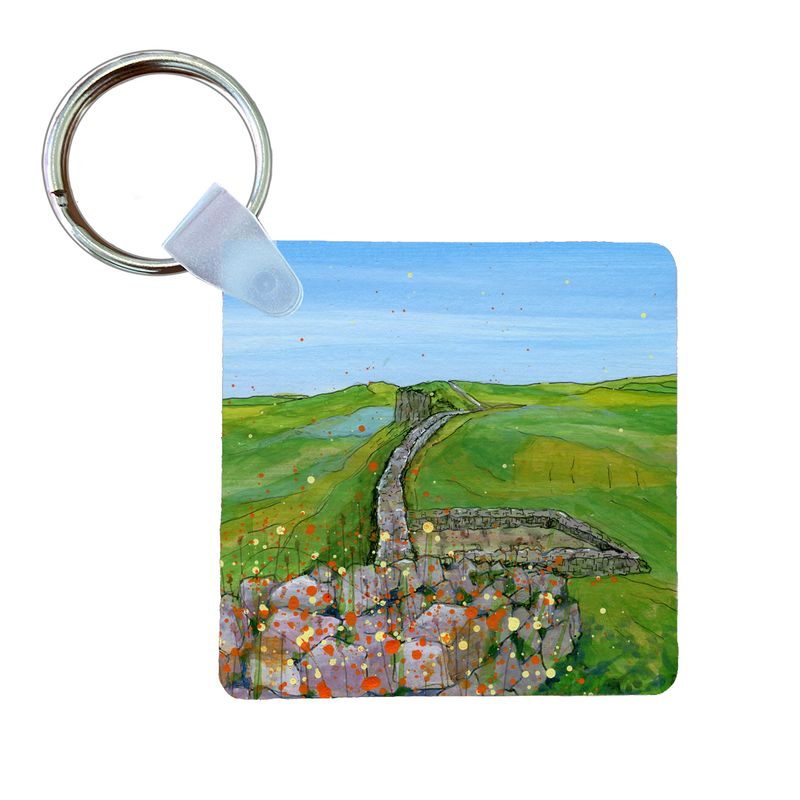 Hadrian's Wall Keyring