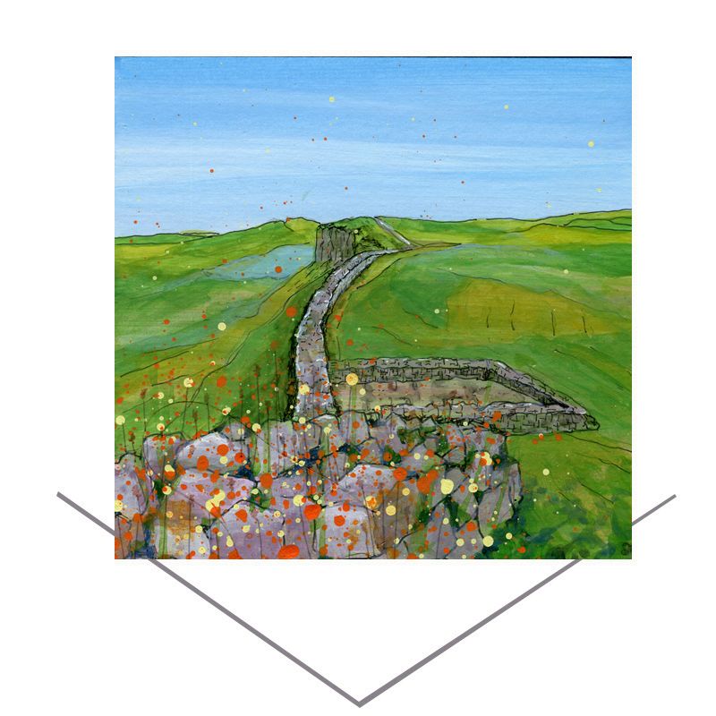 Hadrian's Wall Greeting Card