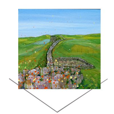 Hadrian's Wall Greeting Card