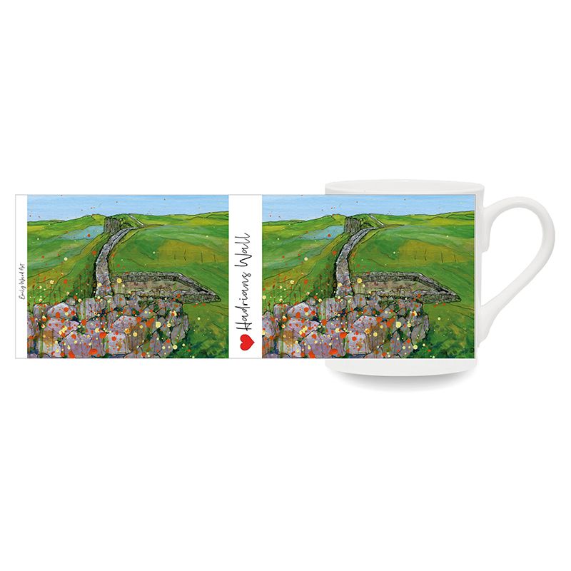 Hadrian's Wall Bone China Cup