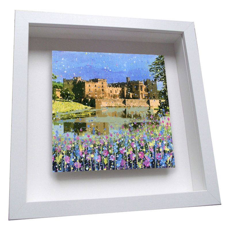 Raby Castle  Framed Ceramic Tile