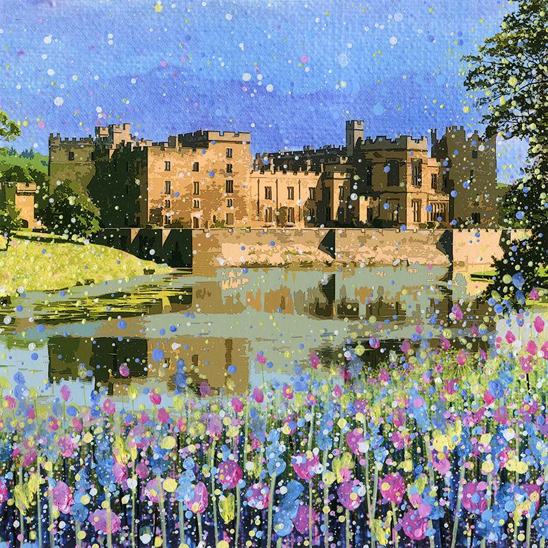 Raby Castle Canvas Print