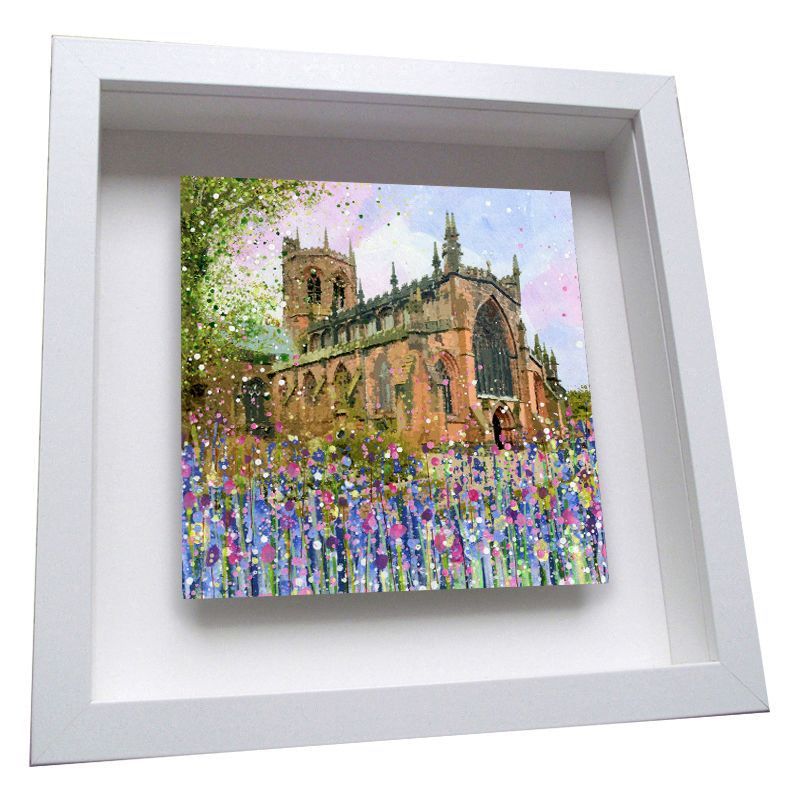 St Mary's Church, Nantwich​ Framed Ceramic Tile