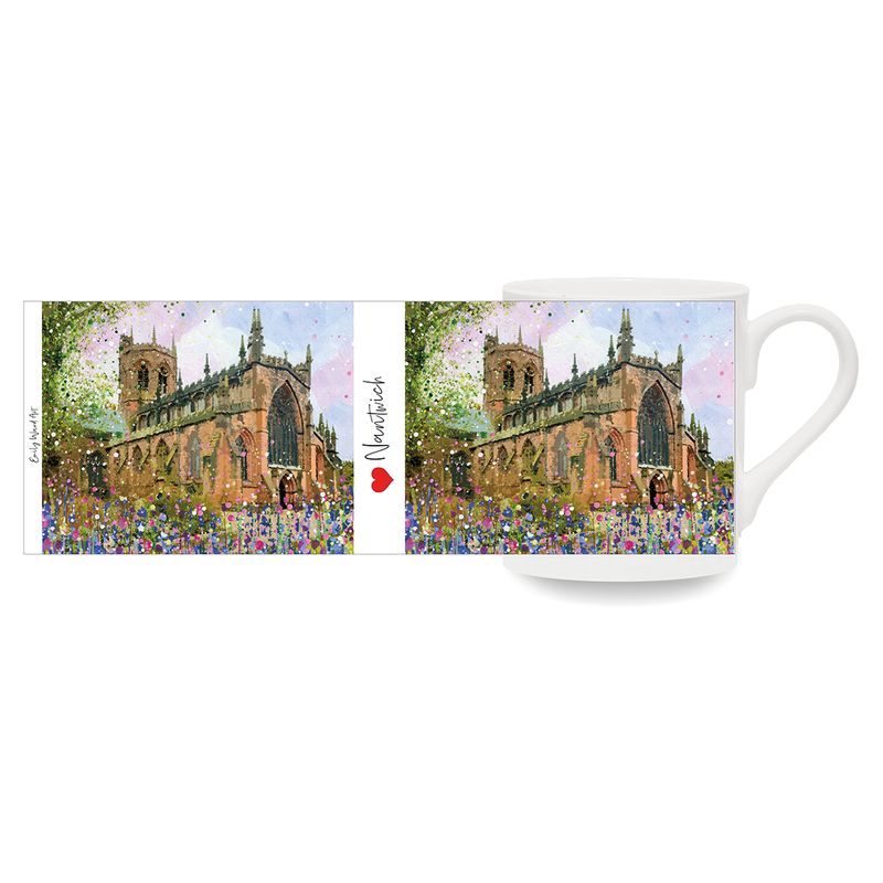 St Mary's Church, Nantwich Bone China Cup