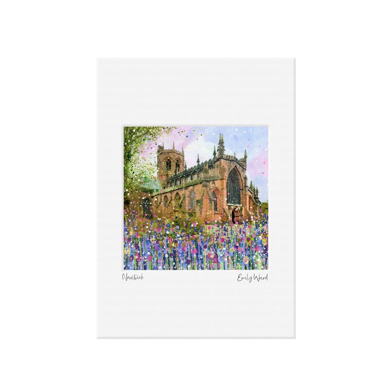 St Mary's Church, Nantwich Open Edition Print