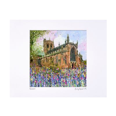 St Mary's Church, Nantwich Limited Edition Print