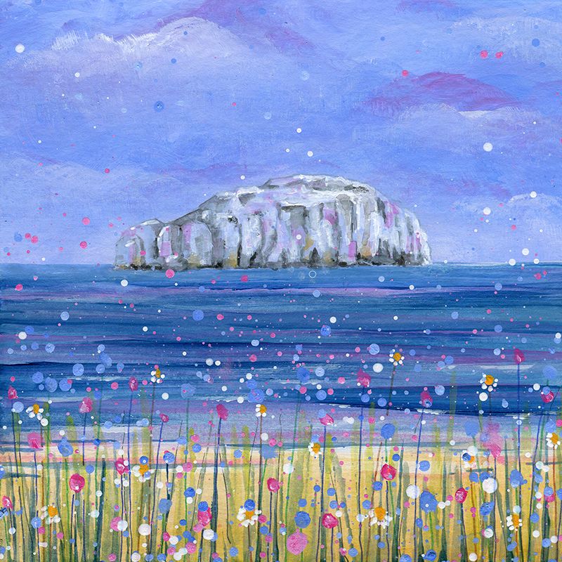 Bass Rock Original Painting