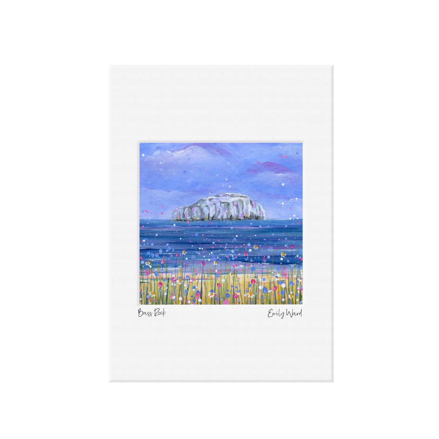 Bass Rock, Firth of Forth Open Edition Print