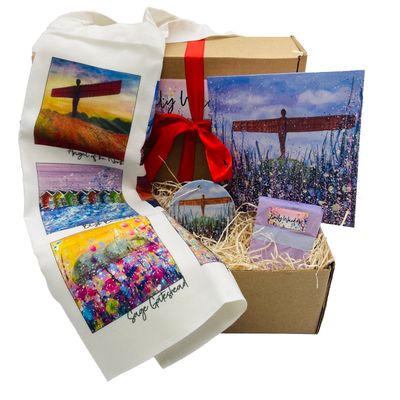 North East Gift box - includes Bag, Pendant, Soap and Greeting Card