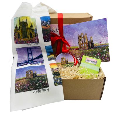 Yorkshire Gift box - includes Bag, Pendant, Soap and Greeting Card