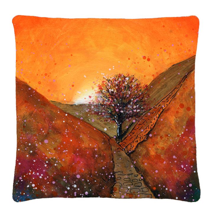 Sycamore Gap Autumn Cushion