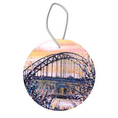 Tyne Bridge Hanging Pendant Decoration
