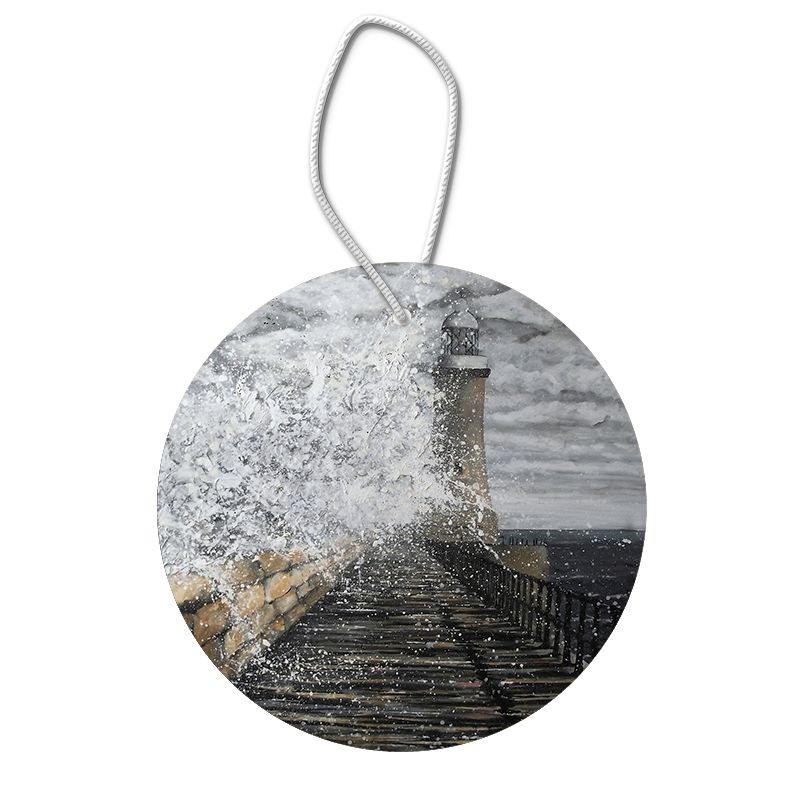 Tynemouth Pier Hanging Pendant Decoration